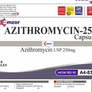 CDI azithromycin 250mg 1
