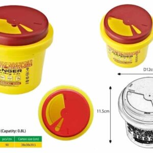 0.8L Y-Series Sharps Container