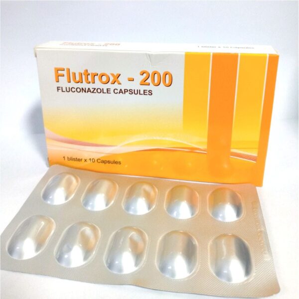CDI FLUCONAZOLE Flutrox 200MG CAPSULES 10s
