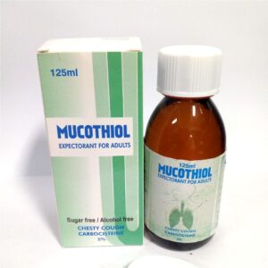 Mucothiol Expectorant Syrup 125ml Bottle