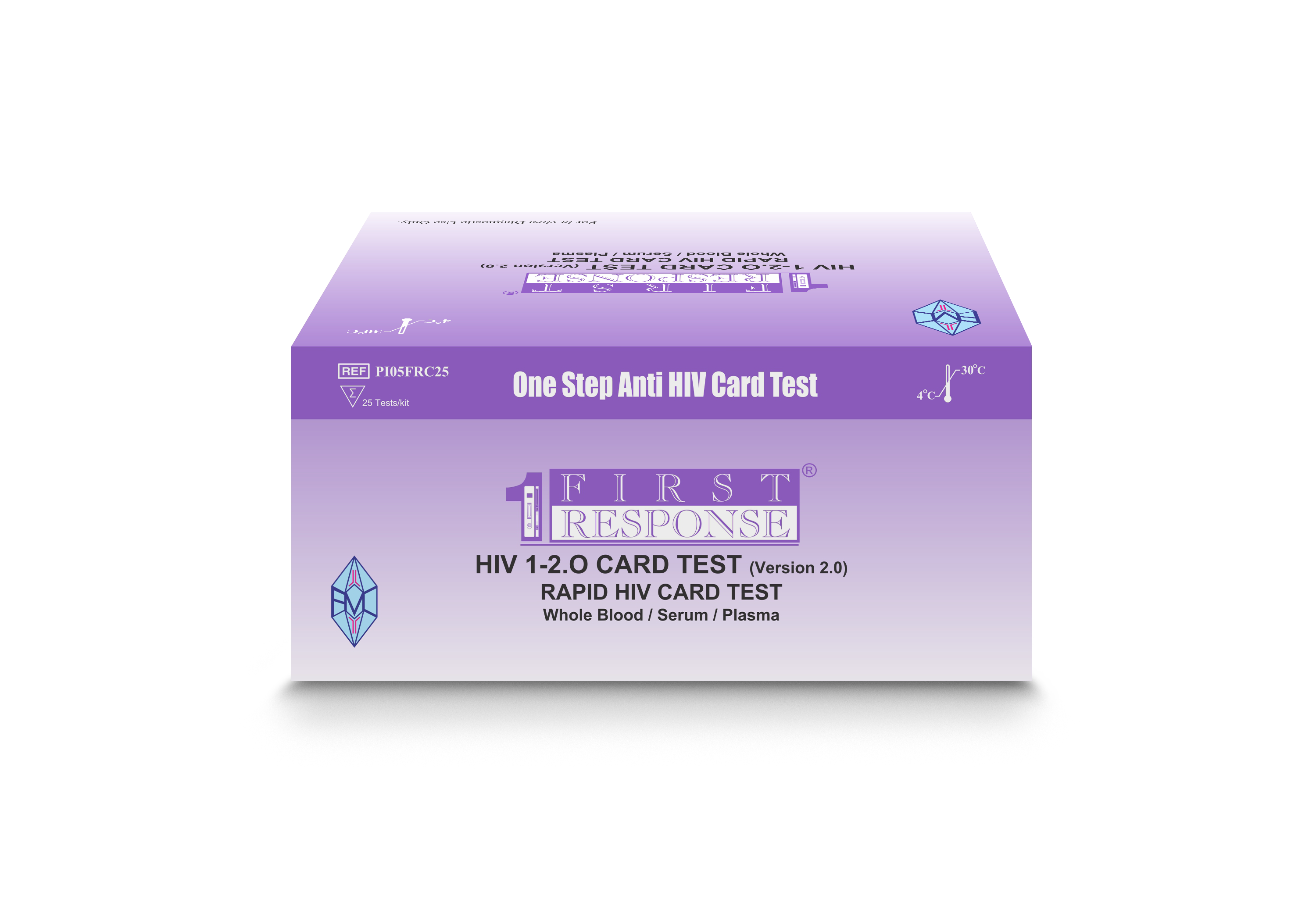 Buy the First Response® HIV 1-2.O Card Test (Version 2.0) - VIA